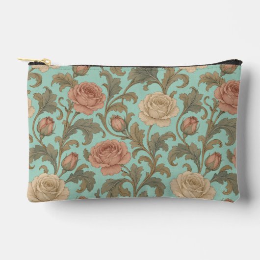 Vintage Botanical Rose Etui (Voorkant)