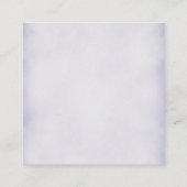 Vintage Botanical Wedding Enclosure Card Informatiekaartje (Achterkant)