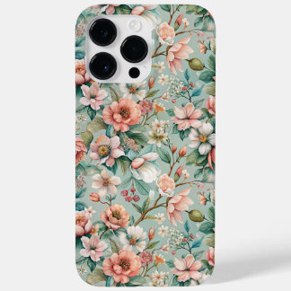Vintage botanisch, bloemmotief Case-Mate iPhone 14 pro max hoesje