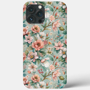Vintage botanisch, Bloemmotief Case-Mate iPhone Case