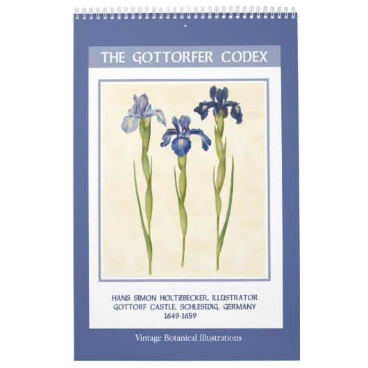 Vintage Botanisch - De Gottorfer Codex 2027 Kalender (Hoes)