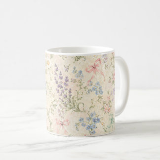 Vintage Botanische Bloemige Cottagecore Tuin Koffiemok