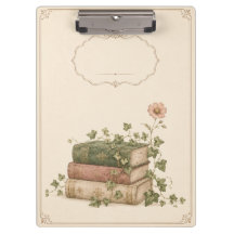 Vintage botanische boeken & Ivy cottagecore planne