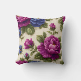 Vintage Botanische Chic Landelijke Rozen Decoratie Kussen