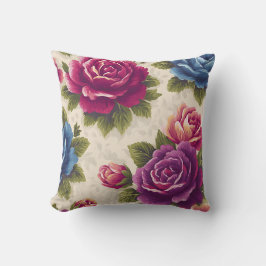 Vintage Botanische Chic Landelijke Rozen Decoratie Kussen
