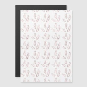 Vintage botanische illustratie – Elegante bloemkun Magnetische Uitnodiging