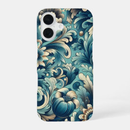 Vintage Botanische iPhone Hoes Slim 16 Hoesje