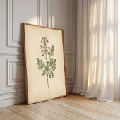 Vintage botanische print wandkunst Boho stijl