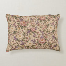 Vintage botanische rozentuin en vlinderpatroon