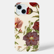 'Vintage Botanische Tuin' iPhone 15 Hoesje