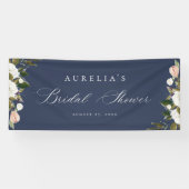 Vintage botanische Vrijgezellenfeest Spandoek (Horizontaal)