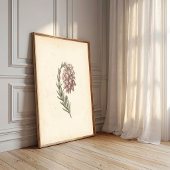 Vintage botanische wandkunst canvasprint poster