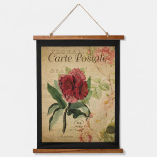 Vintage botanische wandtapijten - Rhododendron Hangend Wandkleed
