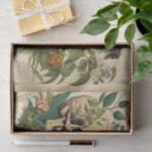 Vintage Botany en botten boek 3 Ontkoppeling Tissuepapier (Geschenk)