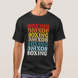 Vintage Boxing Dad Boxer Daddy Father's Day 1 T-shirt