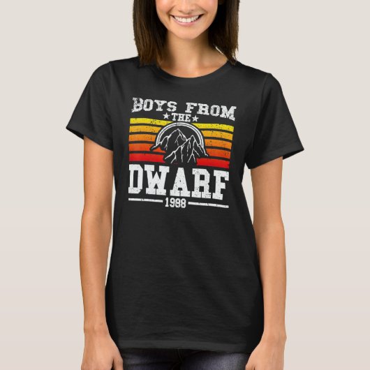 Vintage Boys From The Dwarf T-shirt (Voorkant)