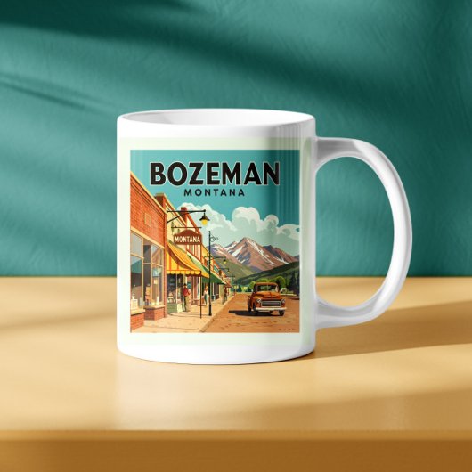 Vintage Bozeman Montana Koffiemok