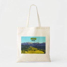 Vintage Bozeman Montana Tote Bag
