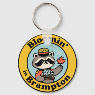 Vintage Brampton Flower City Sleutelhanger