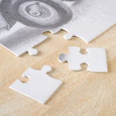 vintage brandweerauto potloodschets brandvman teke legpuzzel (Zijkant)