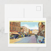 Vintage Brattle Street in Cambridge, Massachusetts Briefkaart (Voorkant / Achterkant)