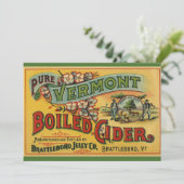 Vintage Brattleboro Jelly Boiled Cider Vermont (Staand voorkant)