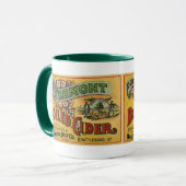 Vintage Brattleboro Jelly Boiled Cider Vermont Mok (Voorkant links)