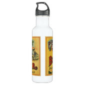 Vintage Brattleboro Jelly Boiled Cider Vermont Waterfles (Achterkant)