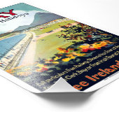 Vintage Bray Ireland Travel Poster (Hoek)