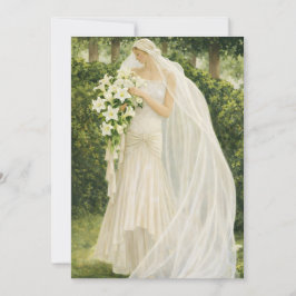 Vintage Bridal Shower Invitation Kaart