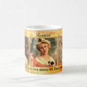 Vintage Bridesmaid Photo Mug Koffiemok (Center)