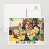 Vintage Bridlington England Briefkaart (Voorkant / Achterkant)