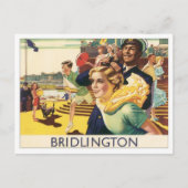 Vintage Bridlington England Briefkaart (Voorkant)