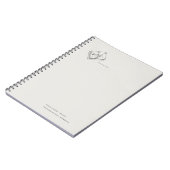 Vintage Brief Esthetiek Notitieboek (Linkerzijde)