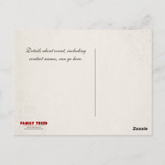 Vintage Briefkaart (Achterkant)