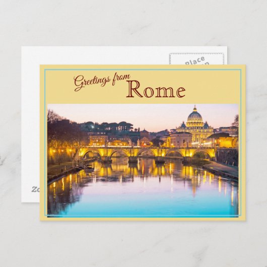 Vintage Briefkaart (Voorkant / Achterkant)