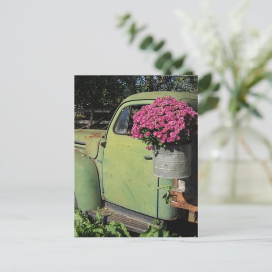 Vintage Briefkaart (Staand voorkant)