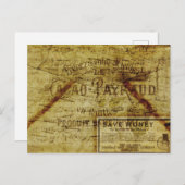 Vintage Briefkaart (Voorkant / Achterkant)