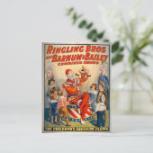 vintage briefkaart (Staand voorkant)
