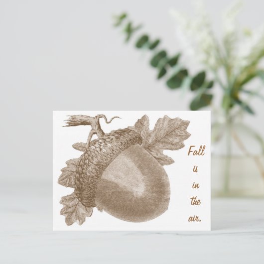 Vintage Briefkaart (Staand voorkant)