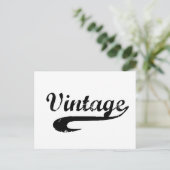 Vintage Briefkaart (Staand voorkant)