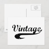 Vintage Briefkaart (Voorkant / Achterkant)