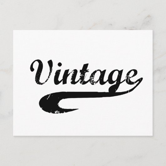 Vintage Briefkaart (Voorkant)