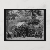 Vintage Briefkaart burgeroorlog (Voorkant)