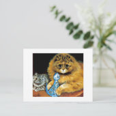 Vintage Briefkaart dollak (Staand voorkant)