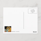 Vintage Briefkaart dollak (Achterkant)