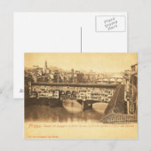 Vintage Briefkaart, Florence, Italië Briefkaart (Voorkant / Achterkant)