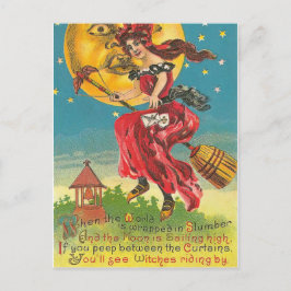 Vintage Briefkaart heek