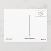 Vintage Briefkaart "Houdan Chickens" (Achterkant)