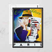 Vintage Briefkaart Parijs (Voorkant / Achterkant)